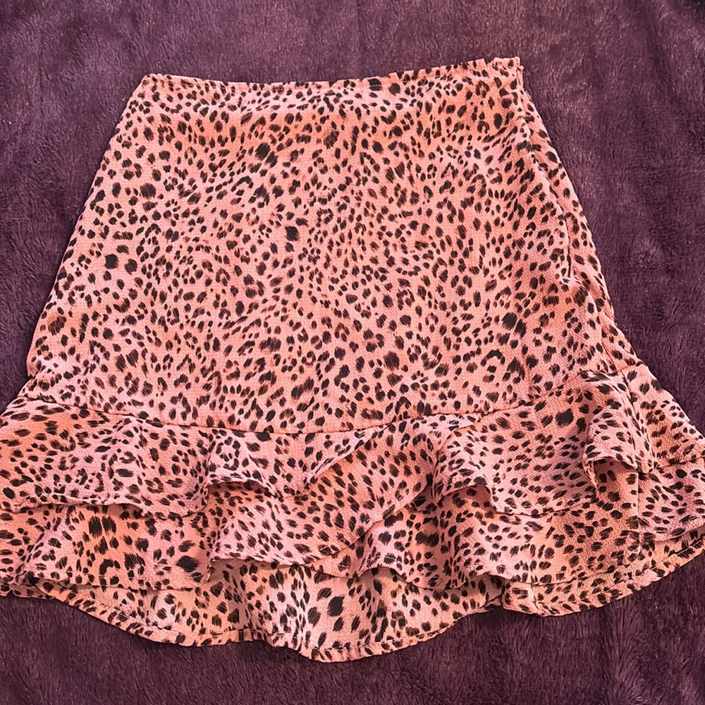 Cheetah skirt